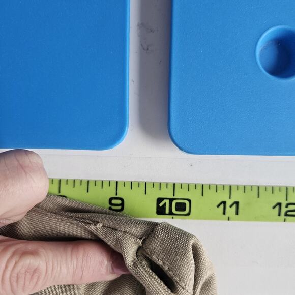 Nike Womens Bermuda Golf Shorts Size 4 Zip Pockets Zig Zag Stitch Dri Fit Classy - Picture 12 of 13